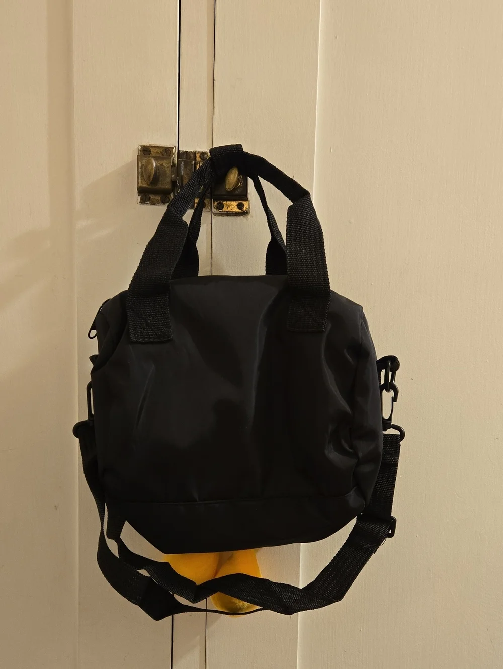 Disney Zara Black Mickey Mouse Duffle/crossbody Bag